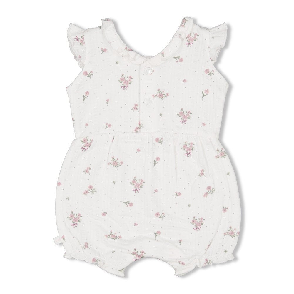 BLOSSOM - Allover Print Seersucker Fashion Playsuit