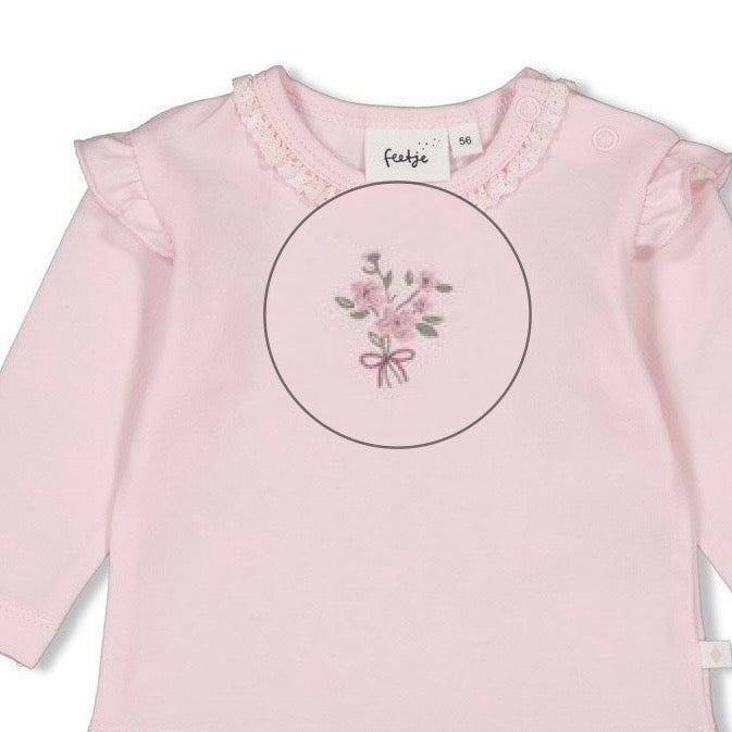 BLOSSOM - Ruffle and Flowers Fashion Top