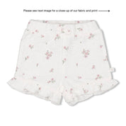 BLOSSOM - Seersucker Allover Print Fashion Short