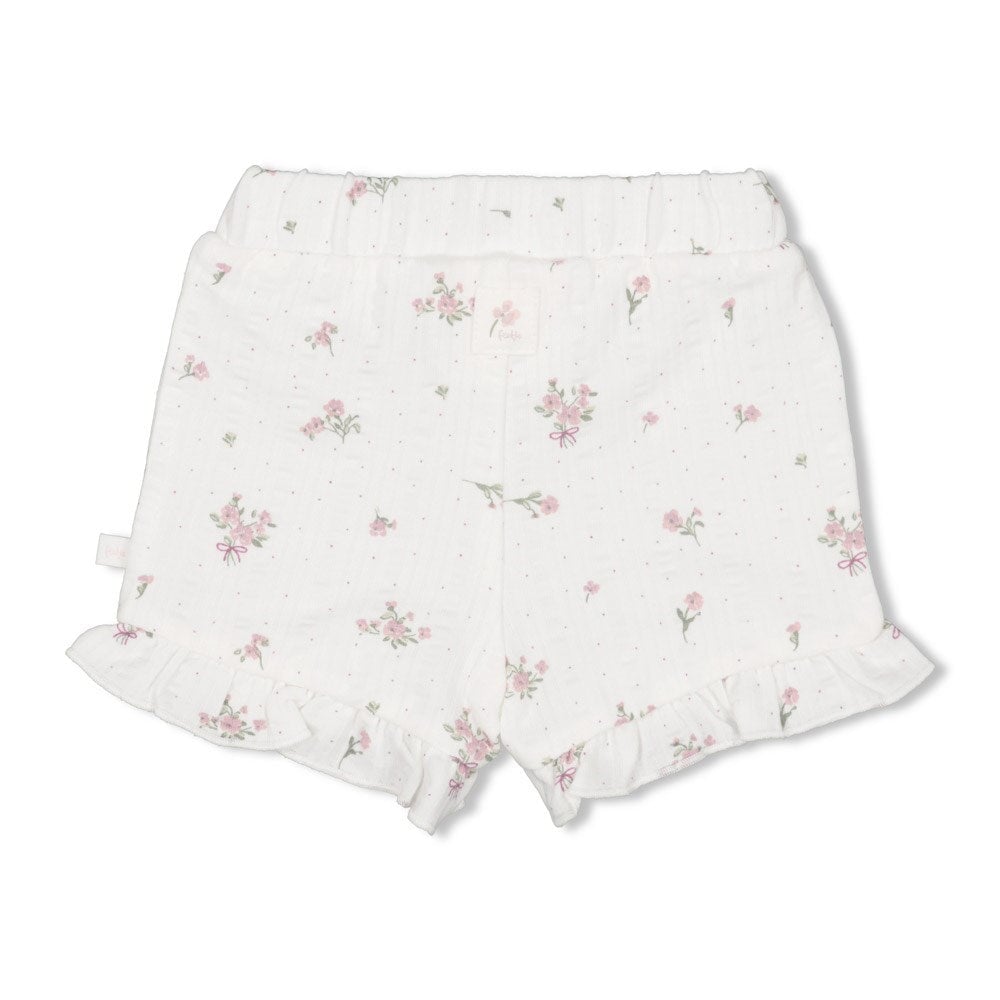 BLOSSOM - Seersucker Allover Print Fashion Short