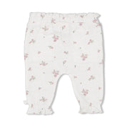 BLOSSOM - Seersucker Allover Print Fashion Pants