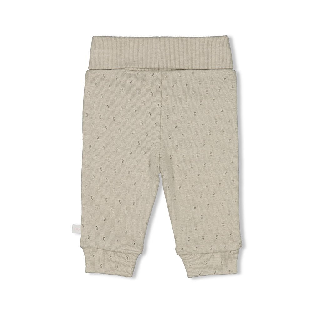 BLOSSOM - Rib Ajour Knit Fashion Pants