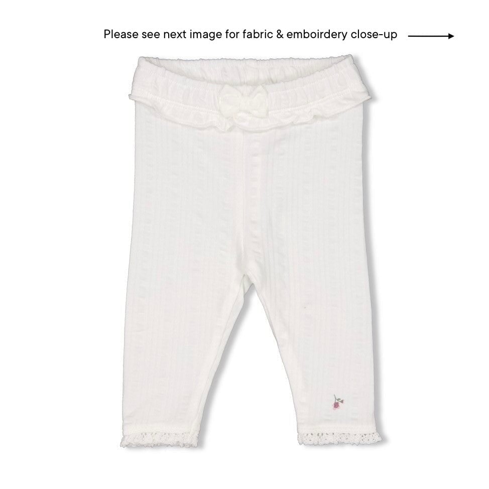 BLOSSOM - Flower Seersucker Fashion Legging