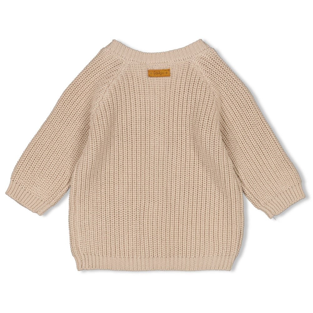 TURTELLY COOL - Rib Knit Classic Keepsake Cardigan Sweater