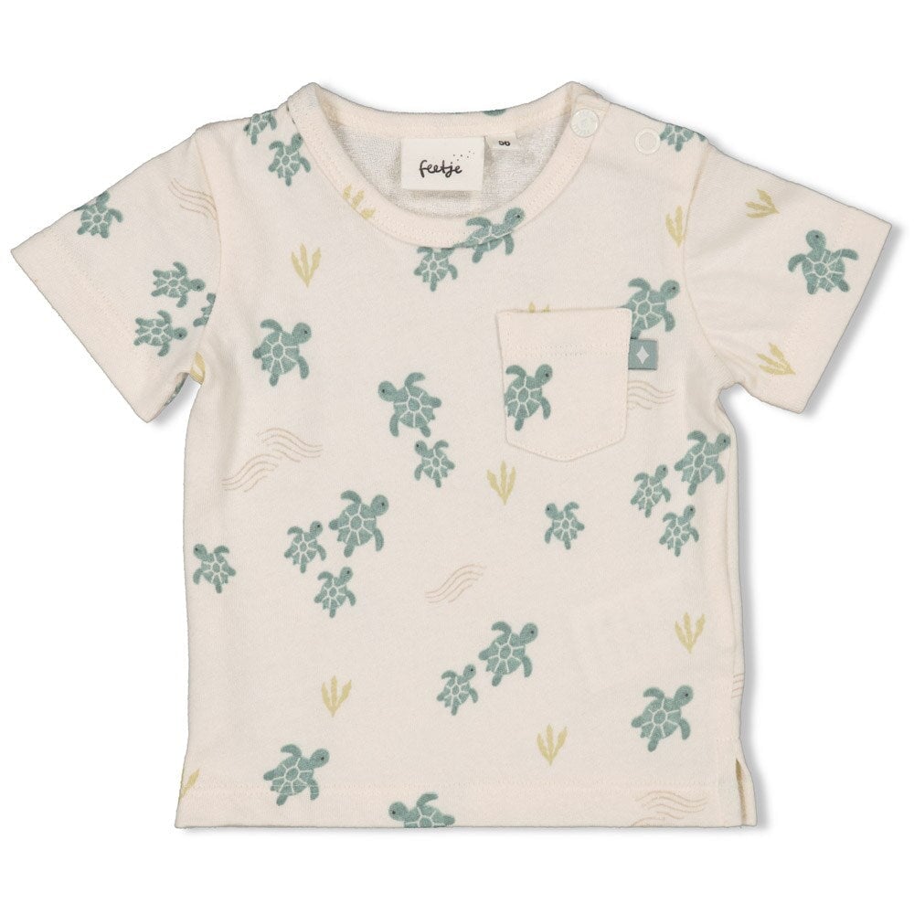 TURTELLY COOL - Allover Print "Fancy Fabric" Knit Top