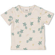 TURTELLY COOL - Allover Print "Fancy Fabric" Knit Top