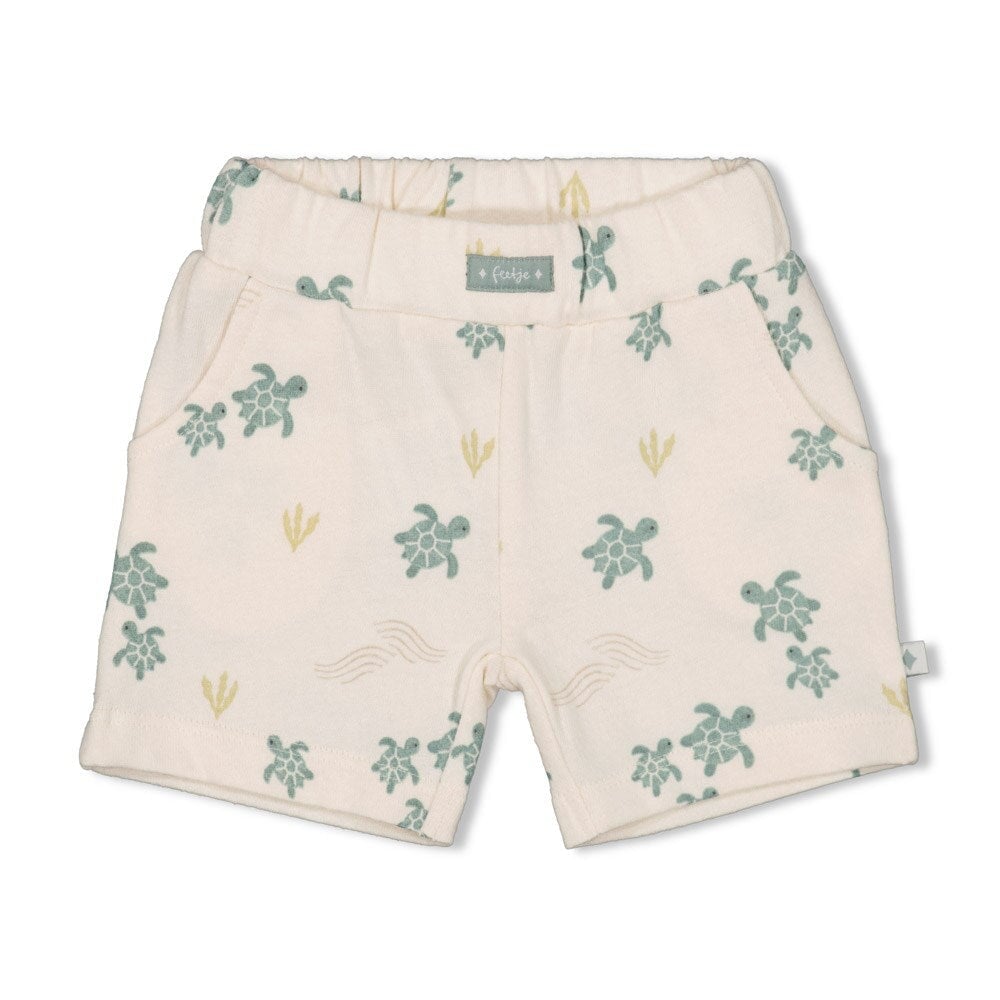 TURTELLY COOL - Allover Print "Fancy Fabric" Knit Shorts