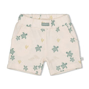 TURTELLY COOL - Allover Print "Fancy Fabric" Knit Shorts