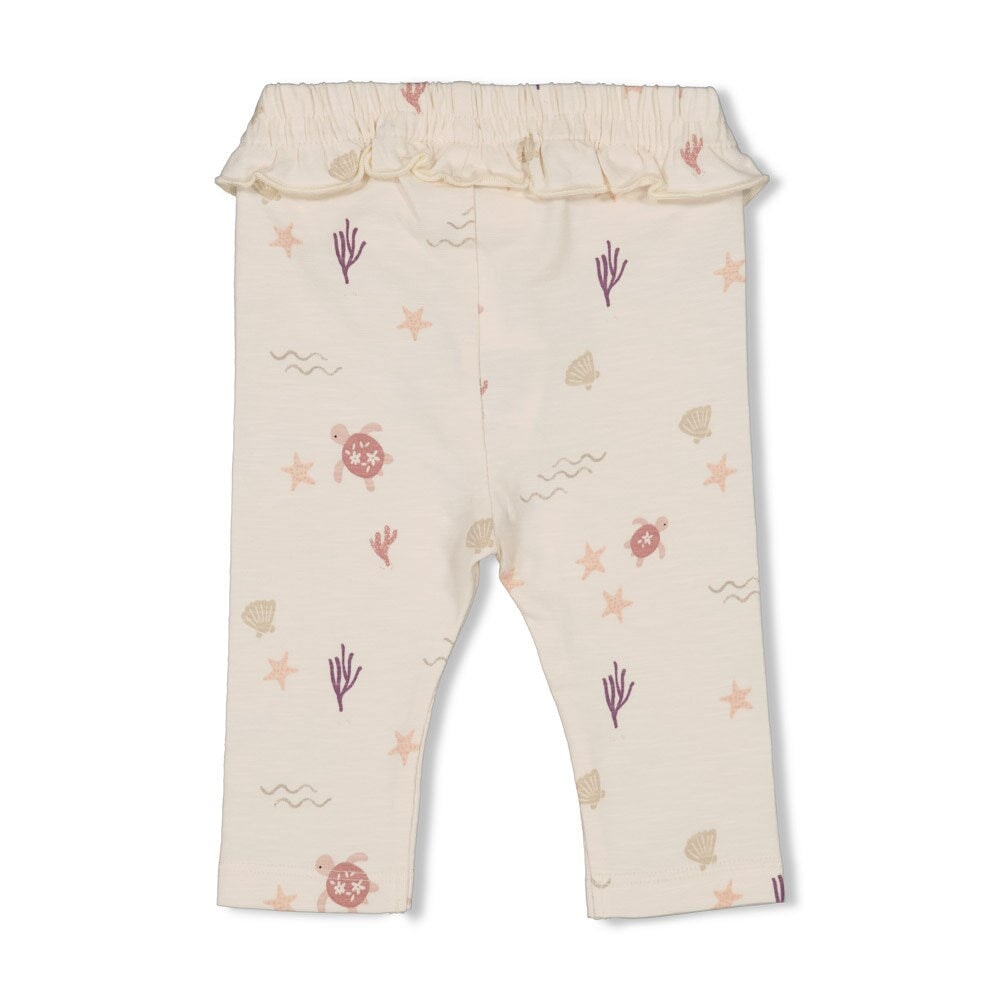 STARFISH WISHES - Allover Print Slub Yarn Fashion Leggings