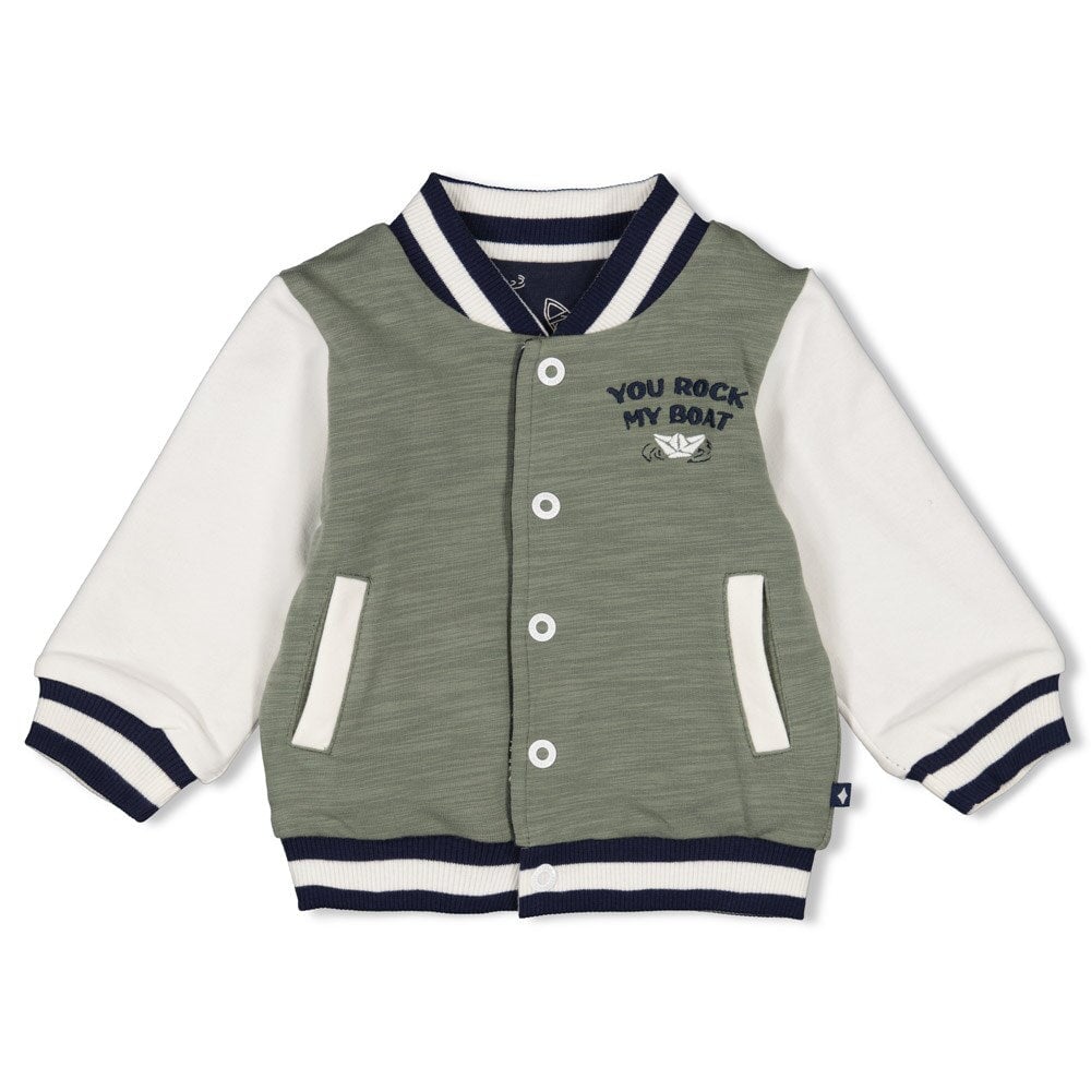 ROCK MY BOAT - Signature French Terry Reversible Keepsake Jacket