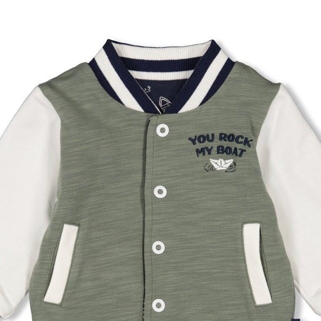 ROCK MY BOAT - Signature French Terry Reversible Keepsake Jacket