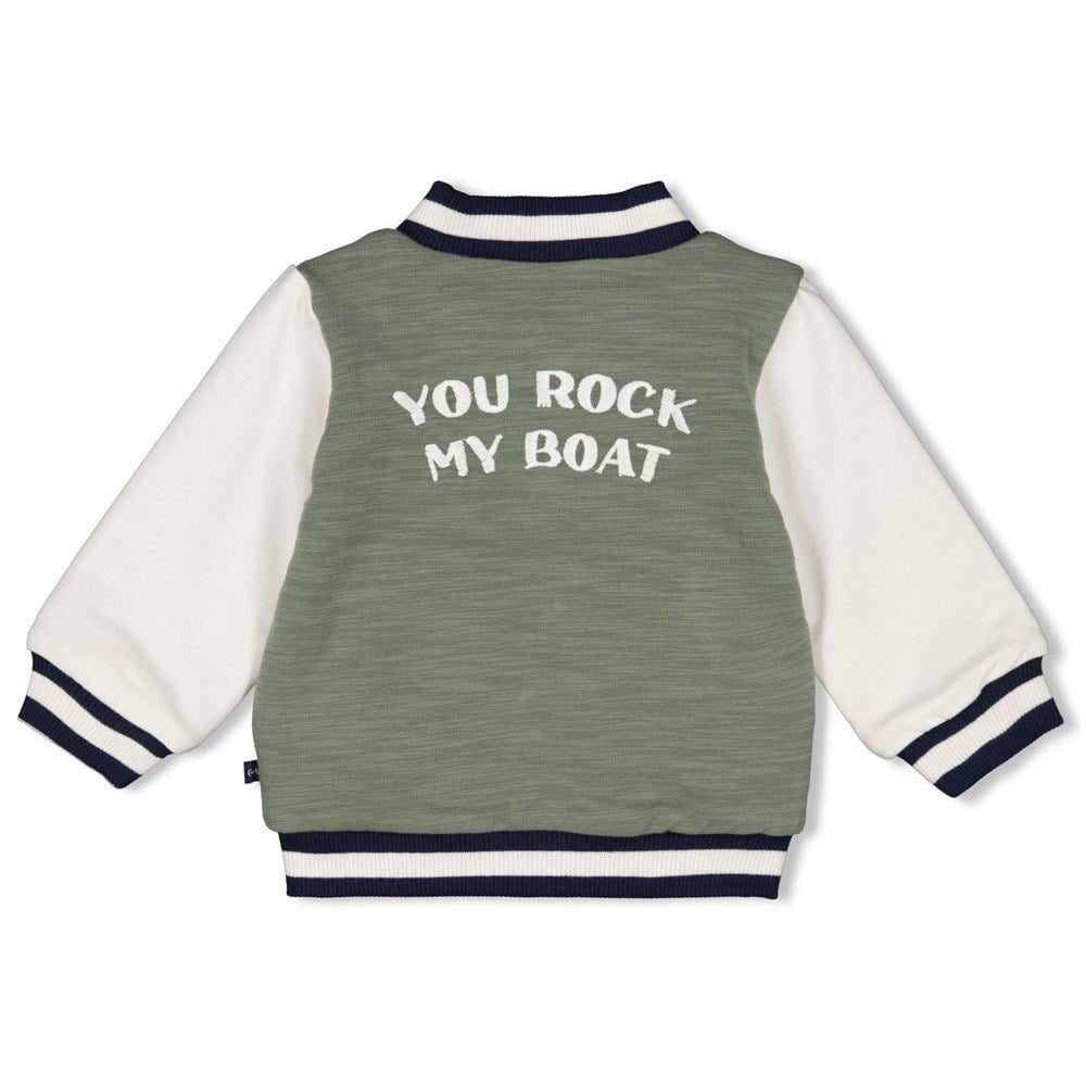 ROCK MY BOAT - Signature French Terry Reversible Keepsake Jacket