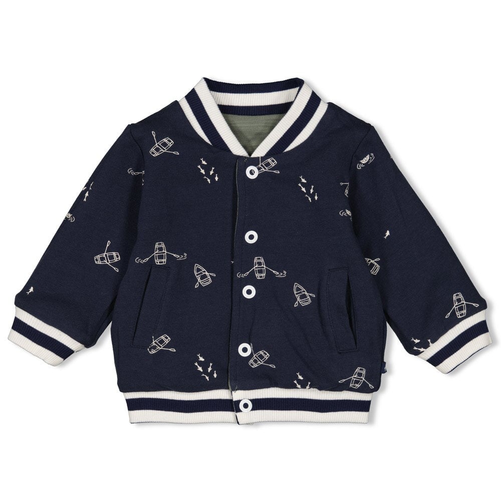 ROCK MY BOAT - Signature French Terry Reversible Keepsake Jacket