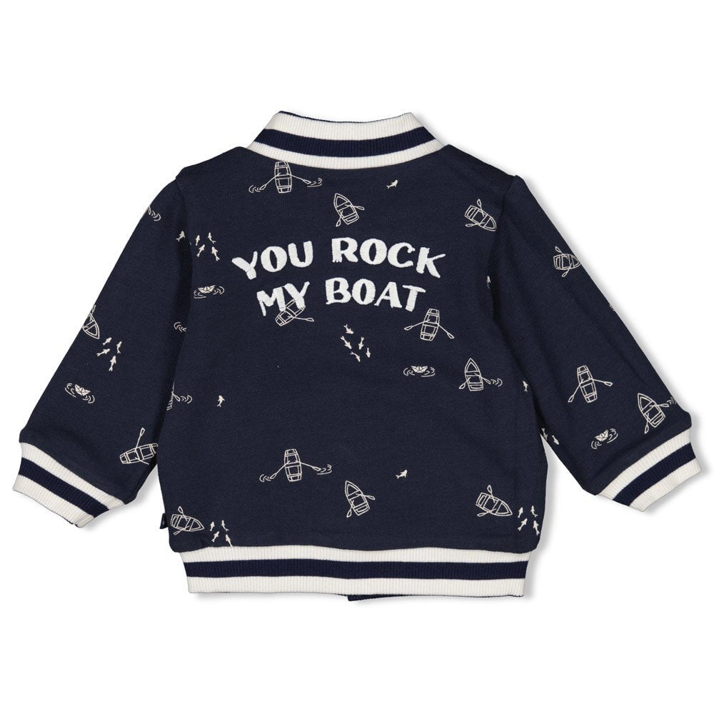 ROCK MY BOAT - Signature French Terry Reversible Keepsake Jacket
