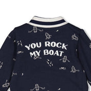 ROCK MY BOAT - Signature French Terry Reversible Keepsake Jacket