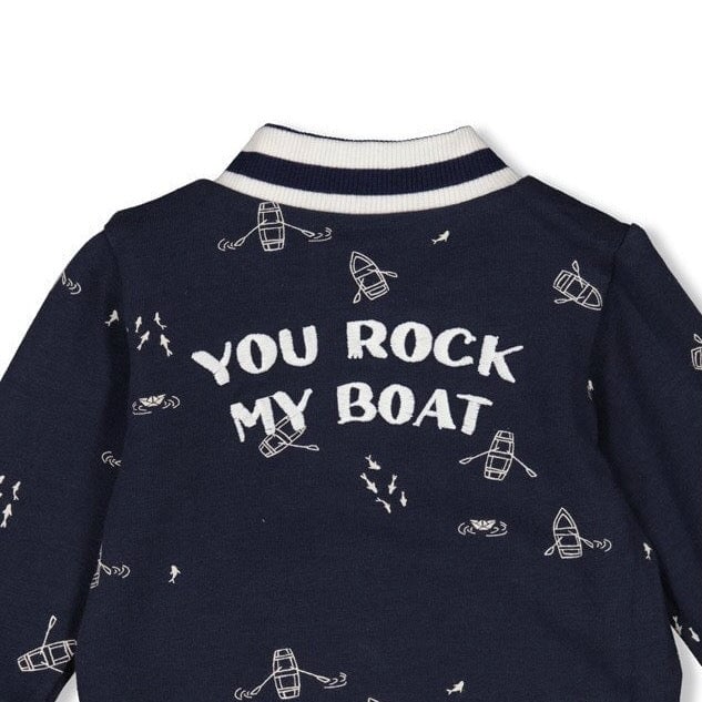 ROCK MY BOAT - Signature French Terry Reversible Keepsake Jacket