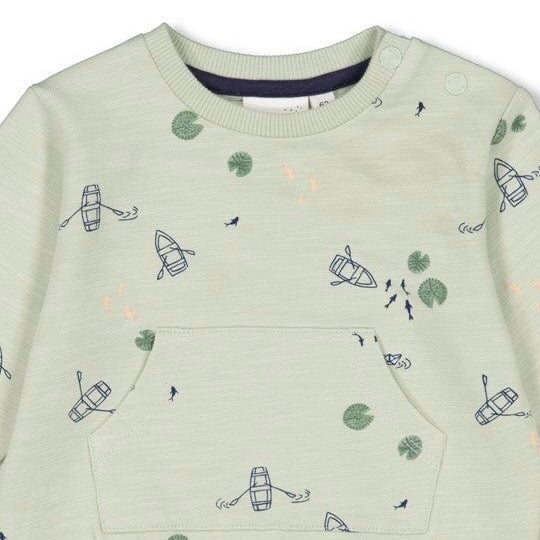 ROCK MY BOAT - French Terry Slub Fashion Keepsake Sweat Top