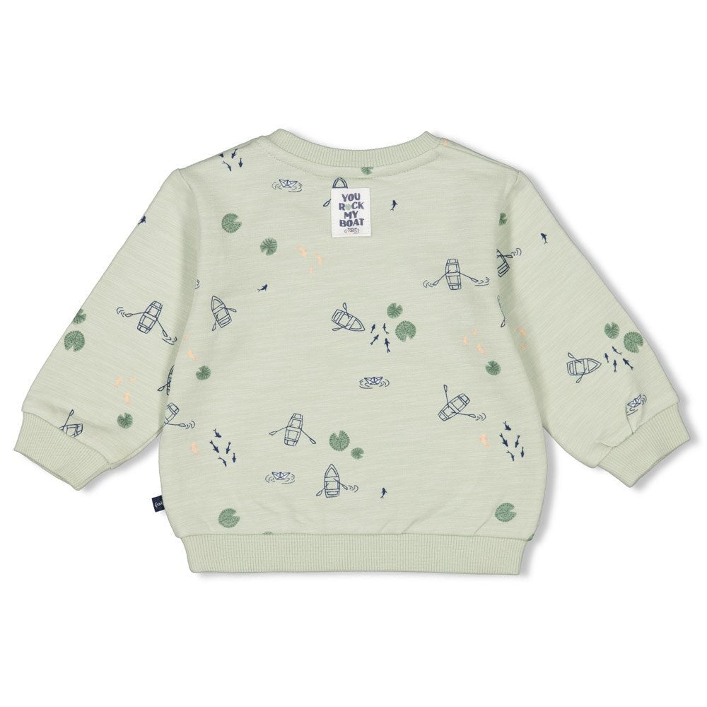 ROCK MY BOAT - French Terry Slub Fashion Keepsake Sweat Top