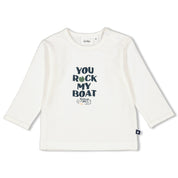 ROCK MY BOAT- Single Jersey "You Rock My Boat" Fashion Top