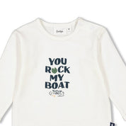 ROCK MY BOAT- Single Jersey "You Rock My Boat" Fashion Top