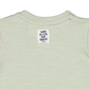 ROCK MY BOAT - "Row With the Flow" Single Jersey Slub Yarn Fashion Top