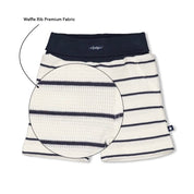 ROCK MY BOAT - Waffle Rib Soft Fashion Shorts