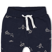 ROCK MY BOAT - Allover Print French Terry Fashion Pants