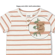 THE CHILL CLUB - Slub Yarn Stripe Sweet Body