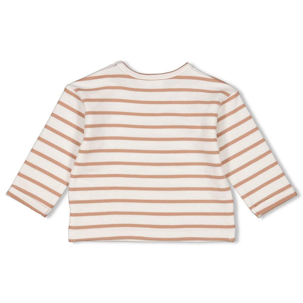 THE CHILL CLUB - Collection Stripe French Terry Top