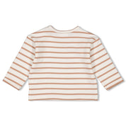THE CHILL CLUB - Collection Stripe French Terry Top