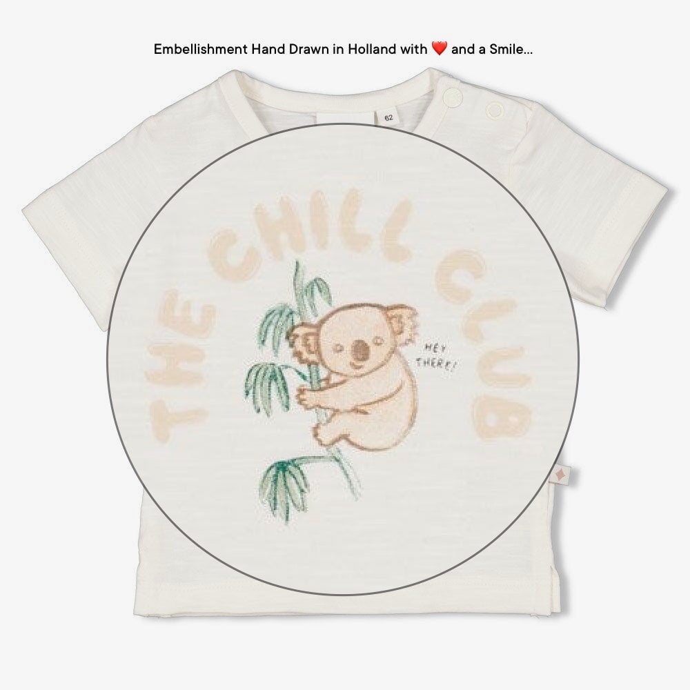 THE CHILL CLUB - "Hi There!" Slub Yarn Fashion Top