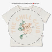 THE CHILL CLUB - "Hi There!" Slub Yarn Fashion Top