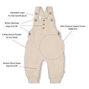 THE CHILL CLUB - Keepsake Waffle Knit Fashion Overall