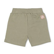 THE CHILL CLUB - Front Bib French Terry Fashion Shorts