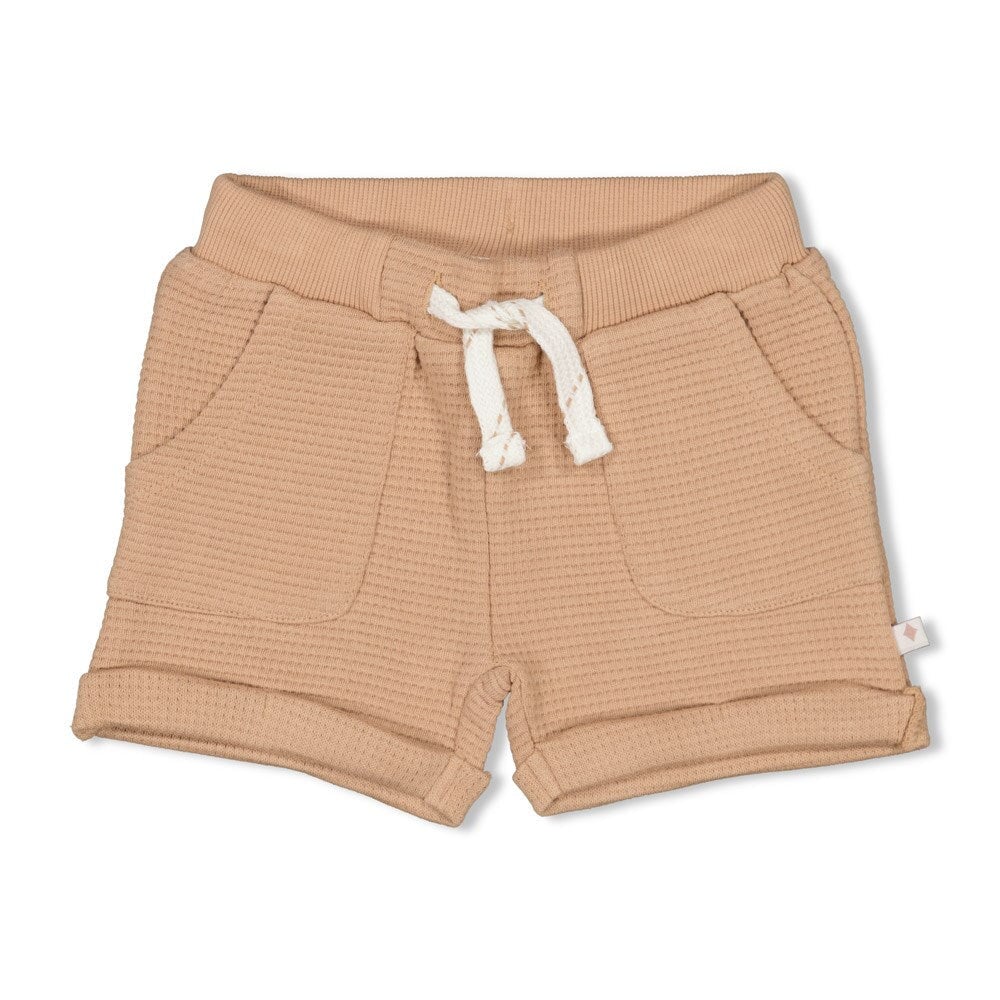THE CHILL CLUB - Organic Cottom Waffle Knit Fashion Shorts