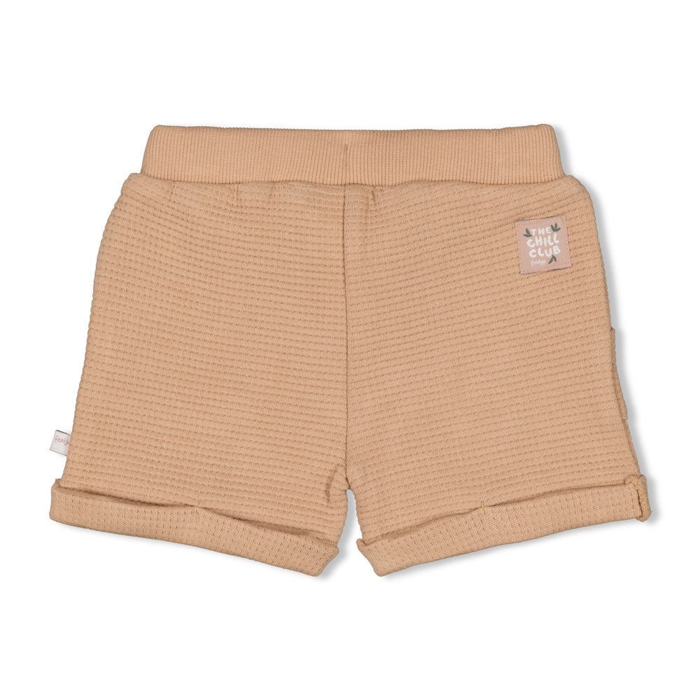 THE CHILL CLUB - Organic Cottom Waffle Knit Fashion Shorts