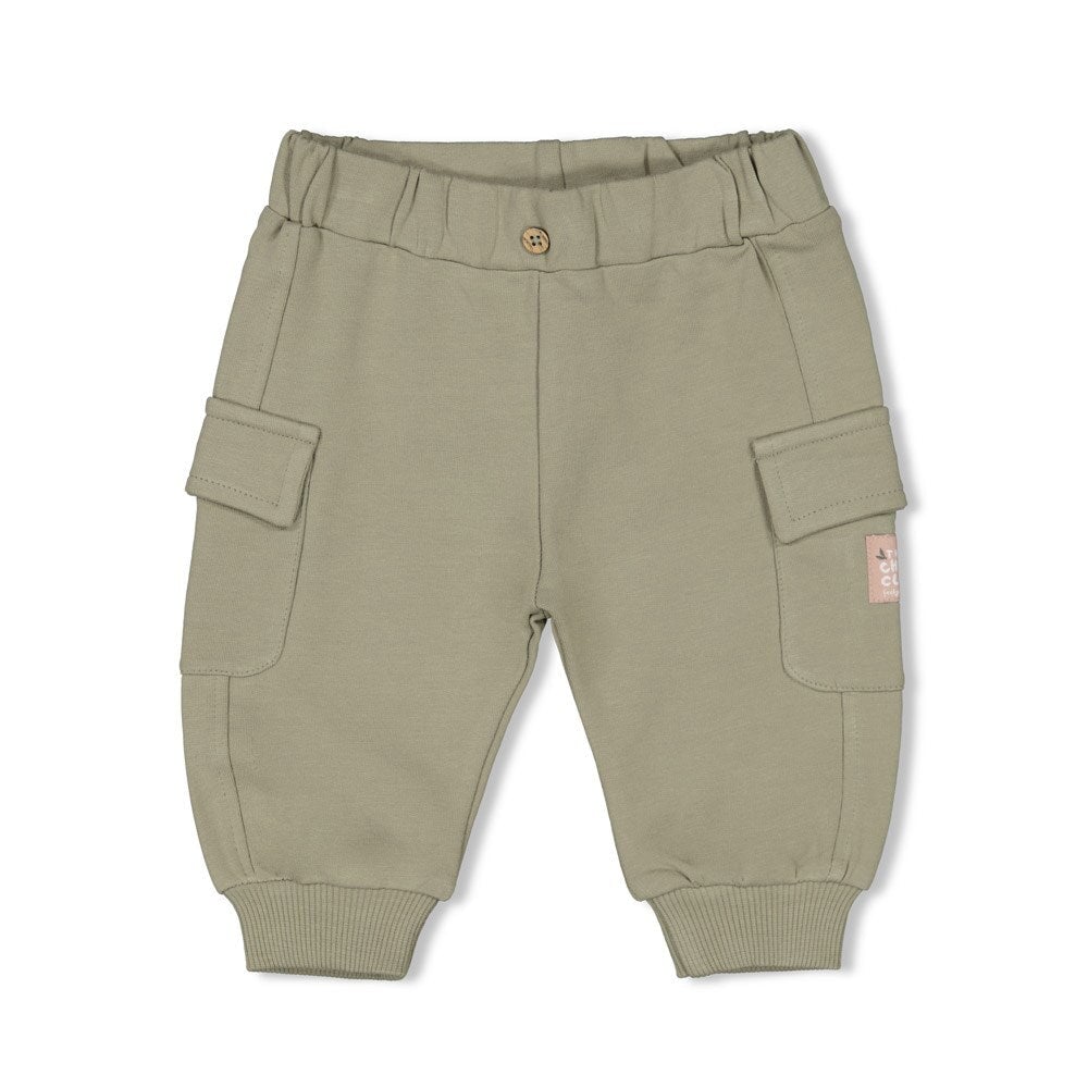 THE CHILL CLUB - French Terry Fashion Cargo Pants