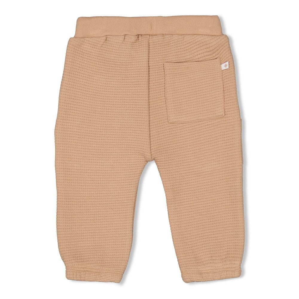 THE CHILL CLUB - Organic Cotton Waffle Knit Fashion Pants