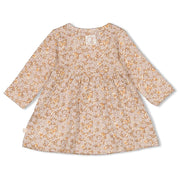 FLOWER FIELD - Allover Print "Fancy Fabric" Swing Dress