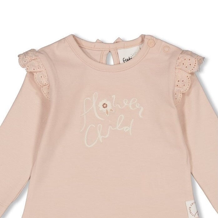 FLOWER FIELD - Single Jersey "Flower Child" Fashion Top