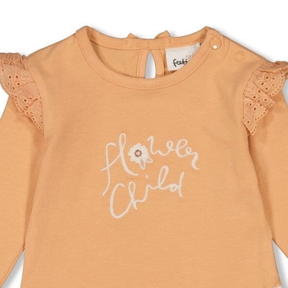 FLOWER FIELD - Single Jersey "Flower Child" Fashion Top