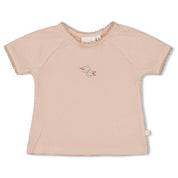 FLOWER FIELD - Fancy Pointelle Embroidered Fashion Top