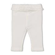 FLOWER FIELD - Fancy Pointelle & Drop Needel Fashion Legging