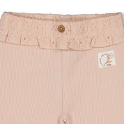 FLOWER FIELD - Drop Needle & Pointelle Fashion Legging