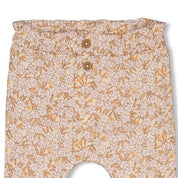 FLOWER FIELD - Allover Print "Fancy Knit" Fashion Pants