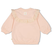 SUNSHINE - Hello Sunshine French Terry Frills Sweat Top