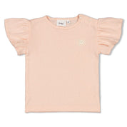 SUNSHINE - "Happy Sun" 1x1 Rib Ajour Fashion Top