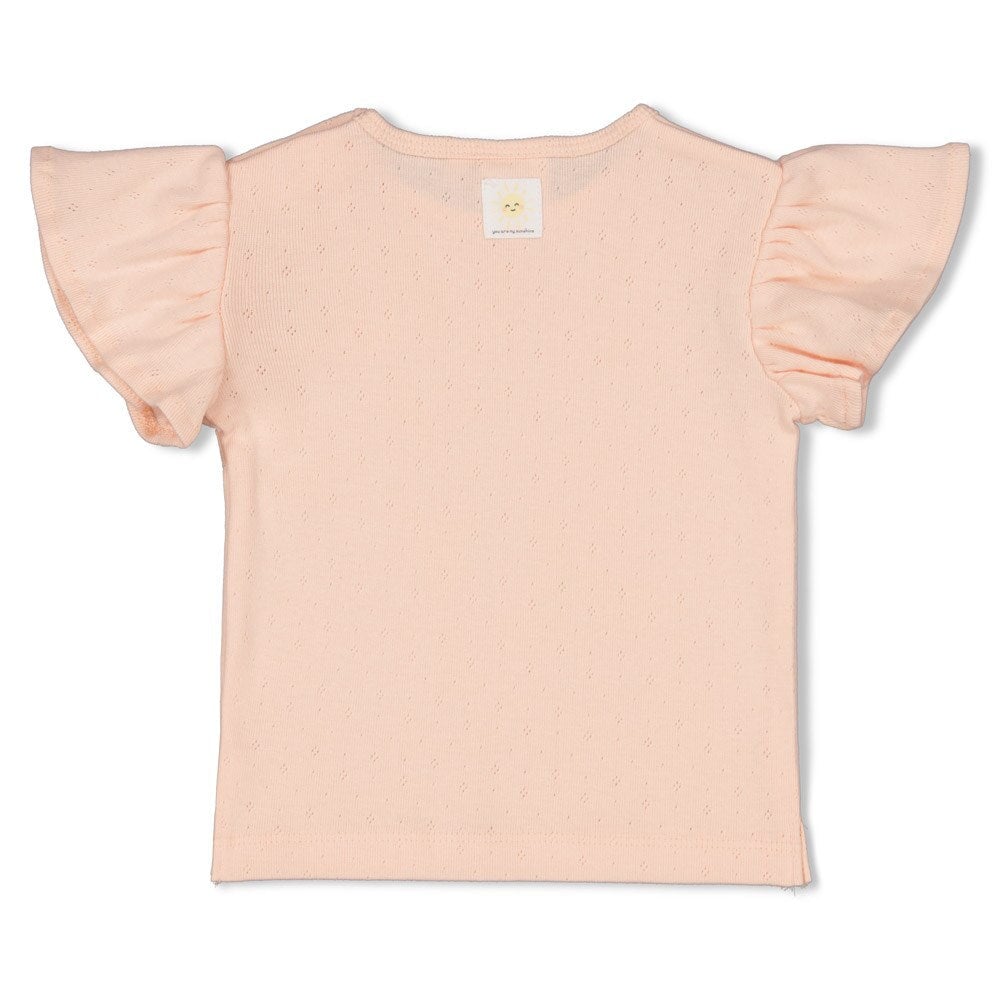 SUNSHINE - "Happy Sun" 1x1 Rib Ajour Fashion Top