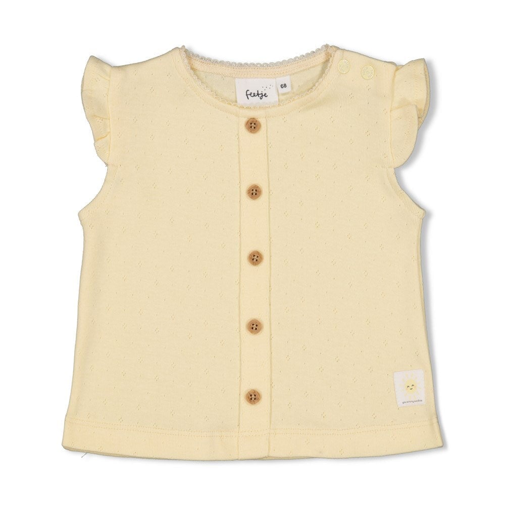 SUNSHINE -Very Sweet 1x1 Rib Ajour Fashion Top