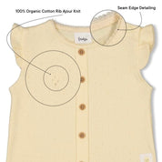 SUNSHINE -Very Sweet 1x1 Rib Ajour Fashion Top